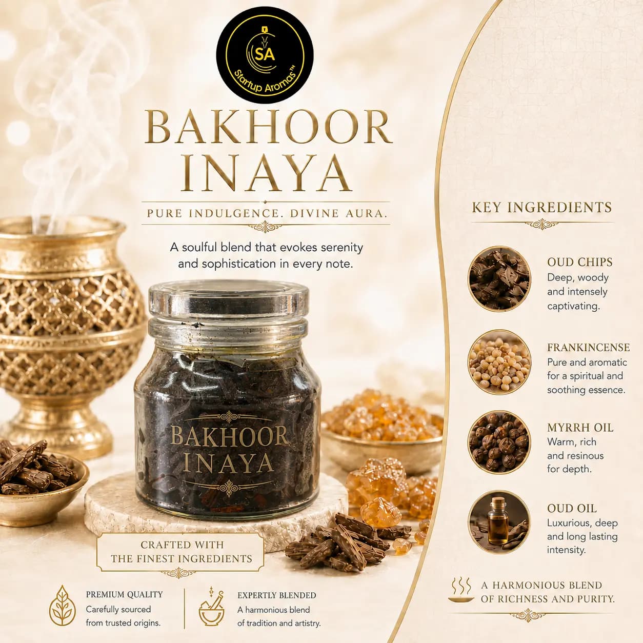 BAKHOOR INAAYA  - 50gms image