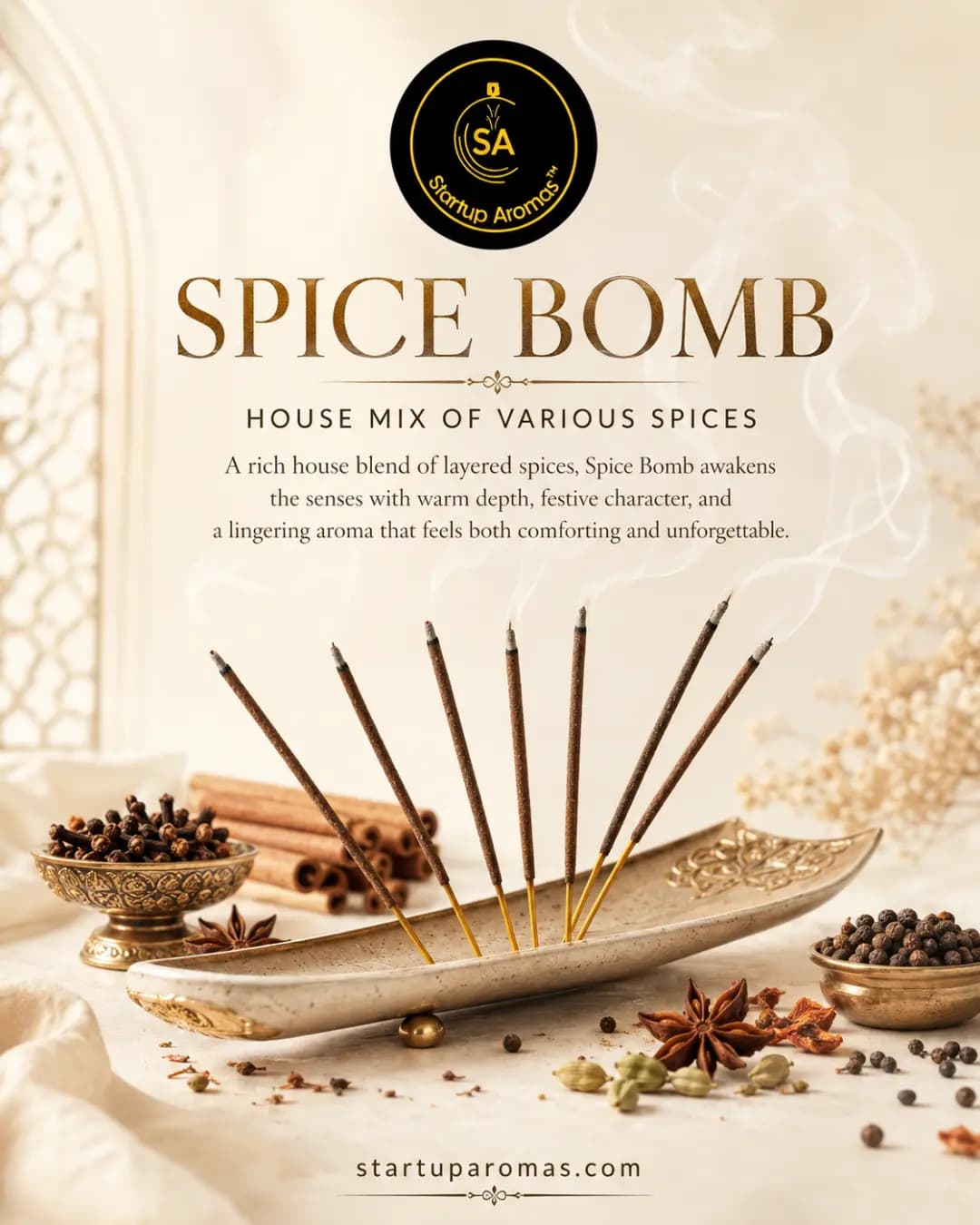 Spice Bomb - Agarbatti - 20 Sticks / Pkt image