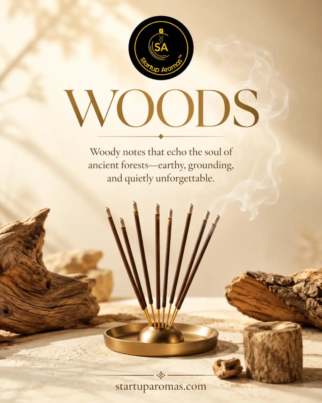 Woods - Agarbatti - 20 Sticks / Pkt image