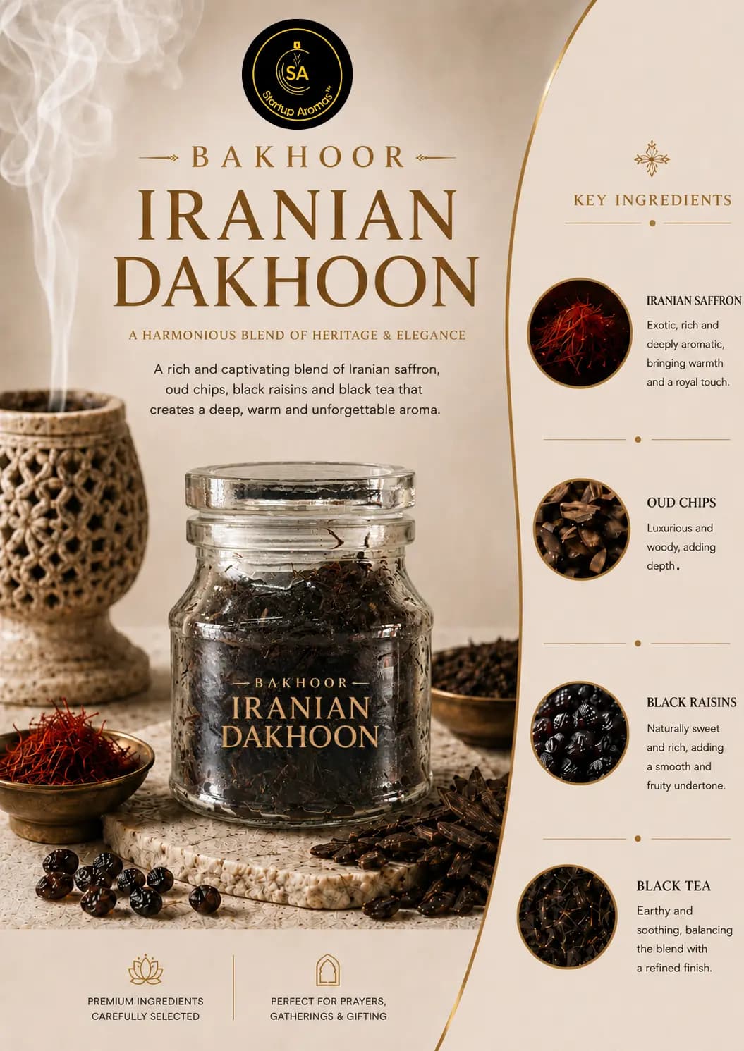 Bakhoor Iranian Dakhoon -50gms image