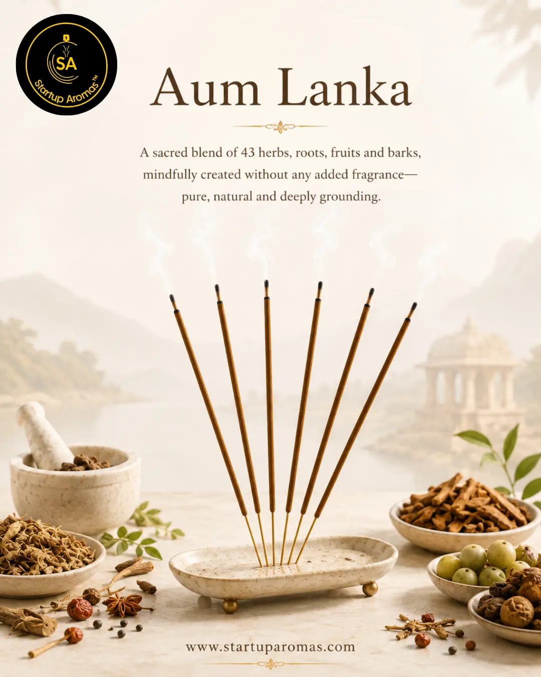 Aum Lanka - Agarbatti - 10 Sticks / Pkt image