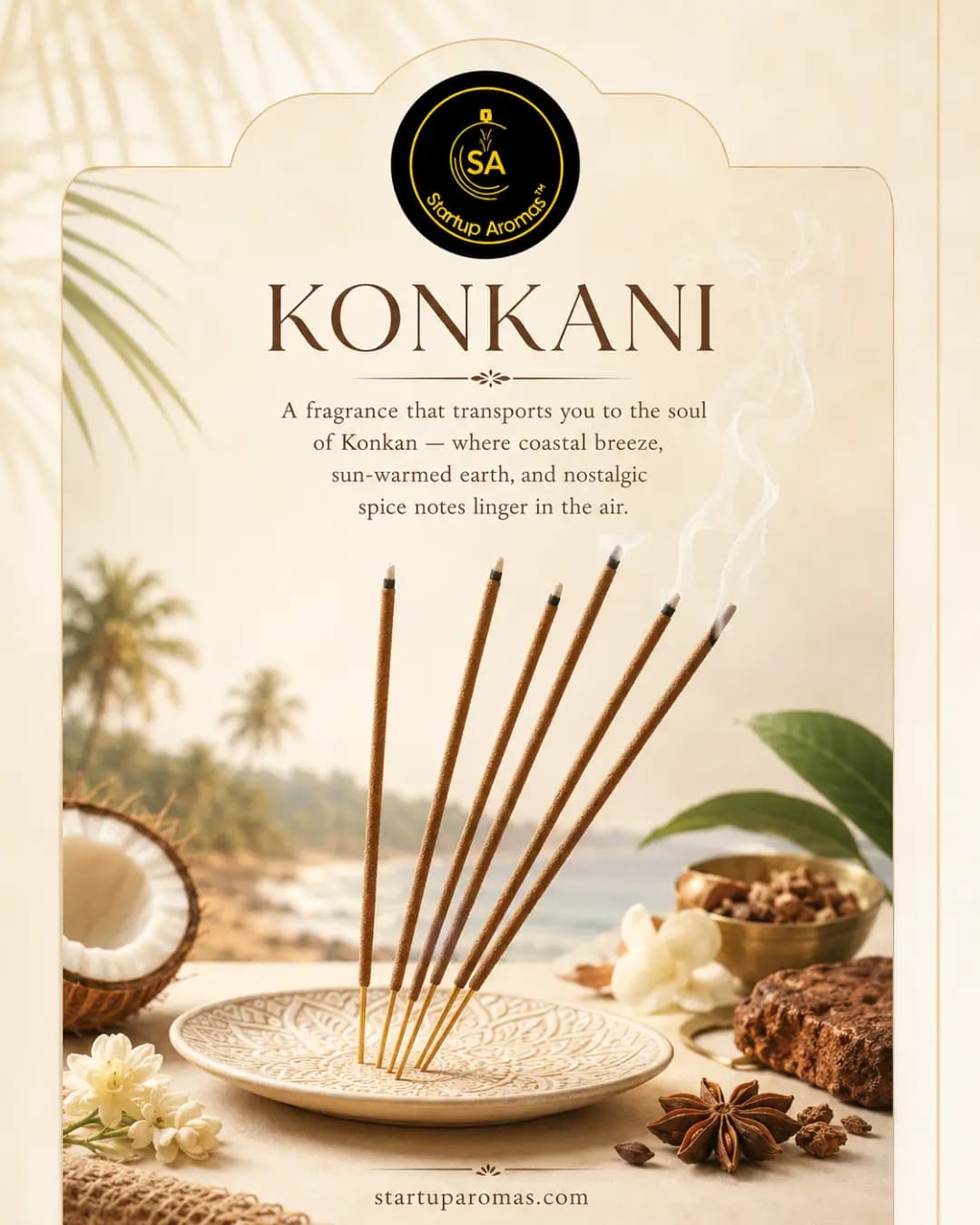 Konkani - Agarbatti - 20 Sticks / Pkt image