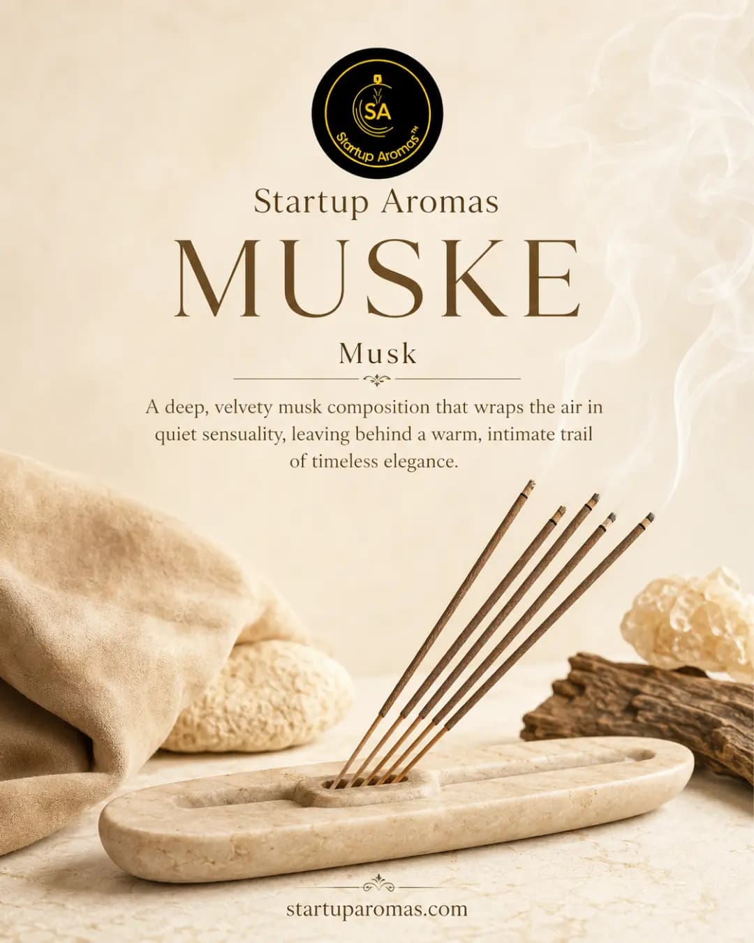 Muske - Agarbatti - 20 Sticks / Pkt image