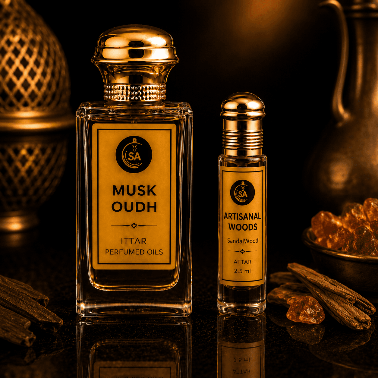 ARTISANAL WOODS (SandalWood) - 2.5ml image